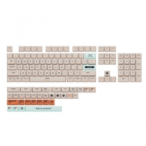 Plastic 104+33 XDA-like Profile Keycap Set Cherry MX PBT Dye-subbed for Mechanical Gaming Keyboard